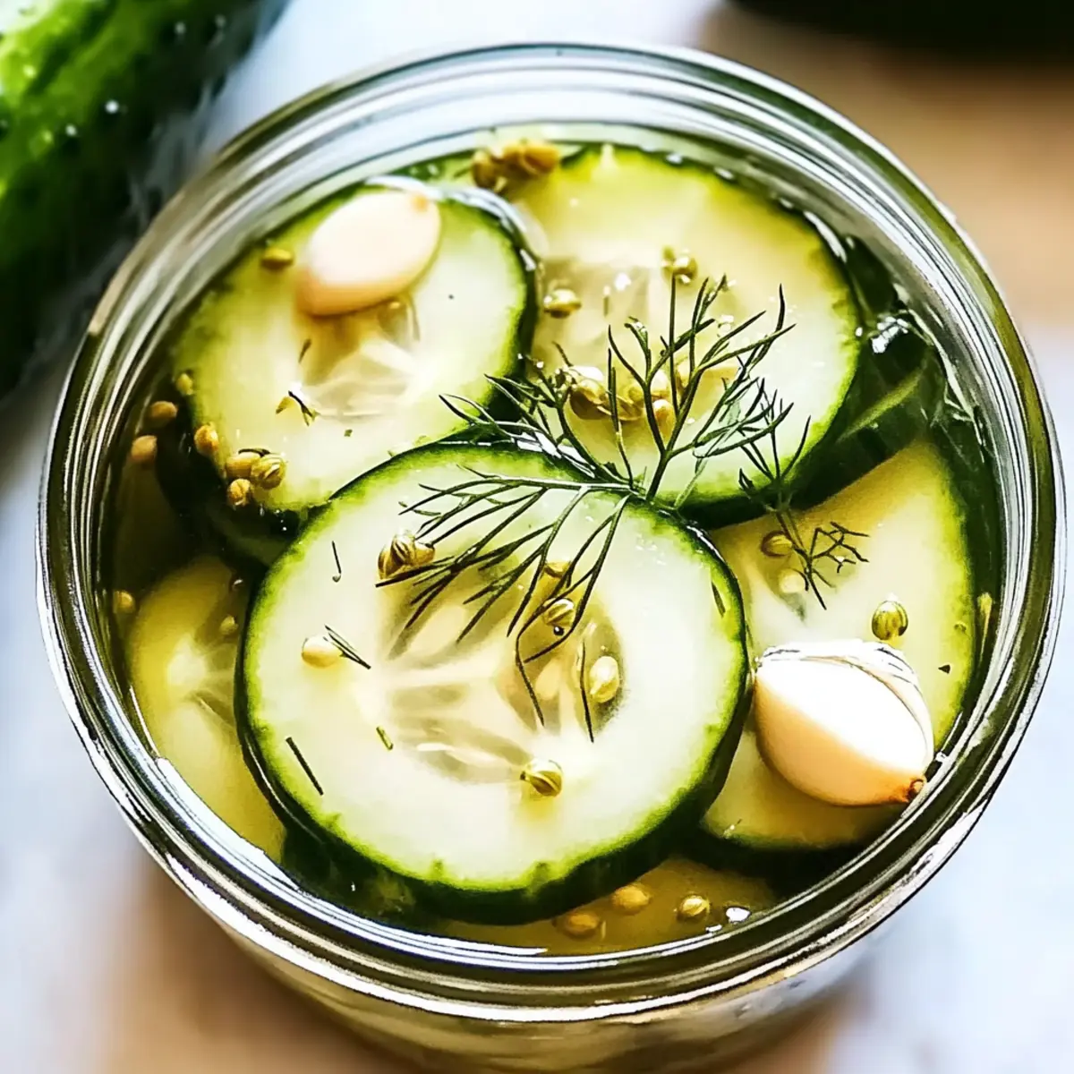 Refrigerator Pickles