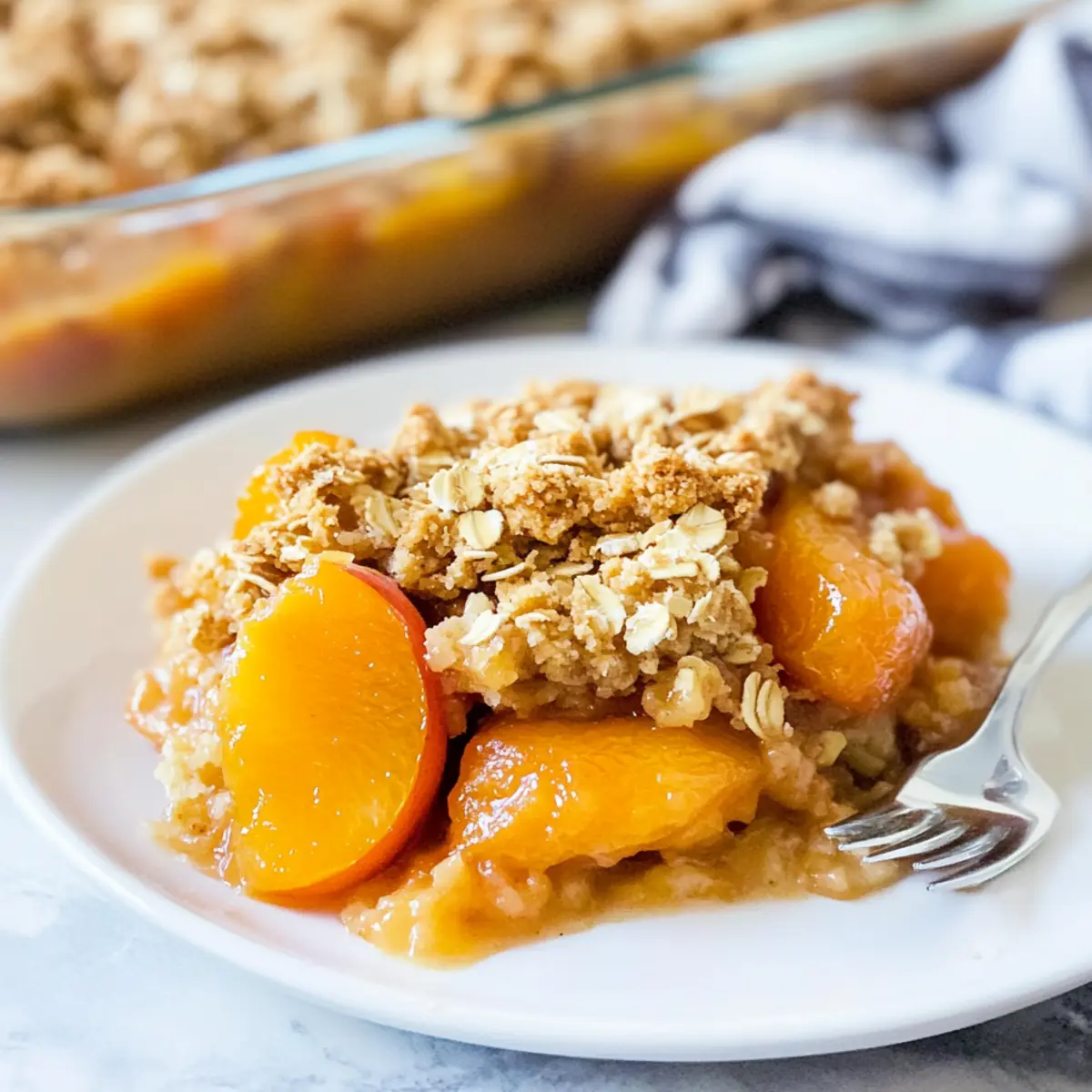 Fresh Apricot Crisp