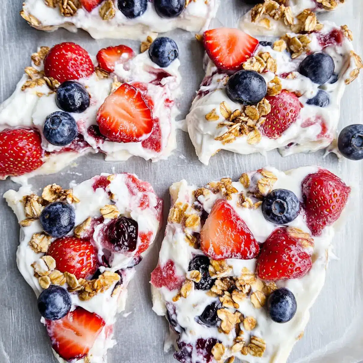 Frozen Yogurt Bark