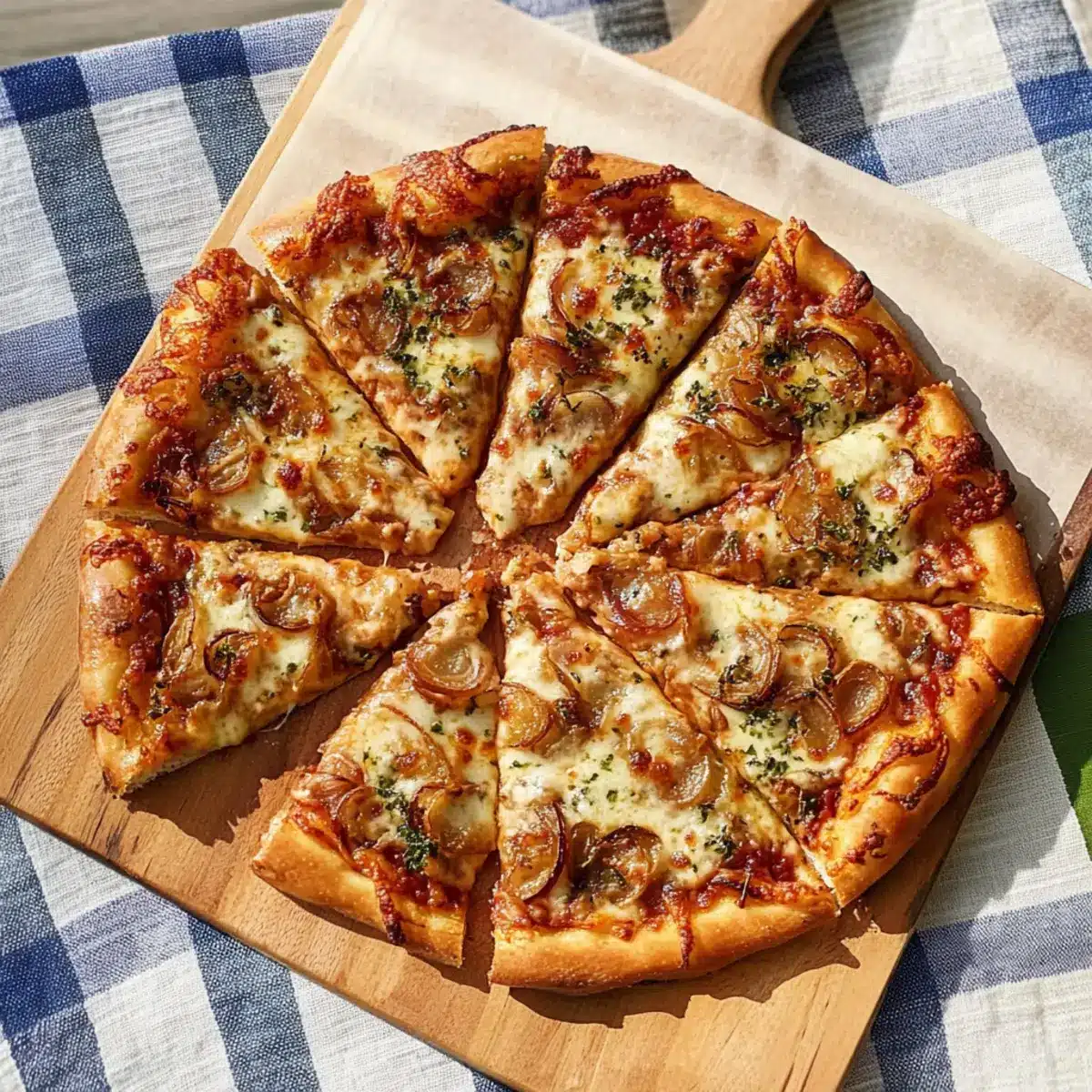 French Onion Flatbread