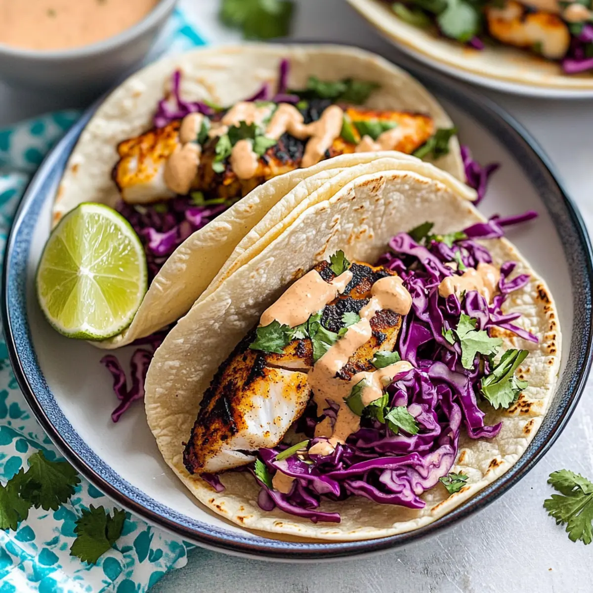 Grilled Fish Tacos