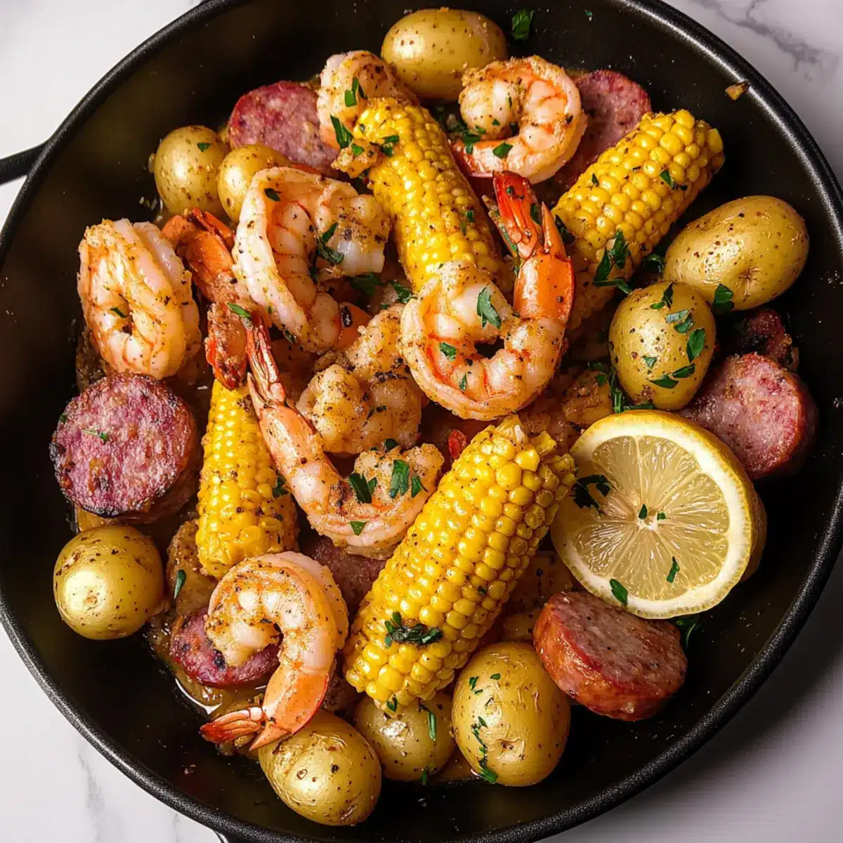 Sheet Pan Shrimp Boil