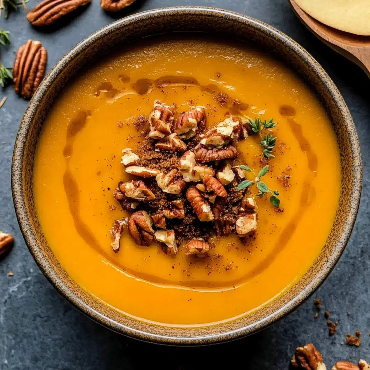 Apple Cheddar Sweet Potato Soup