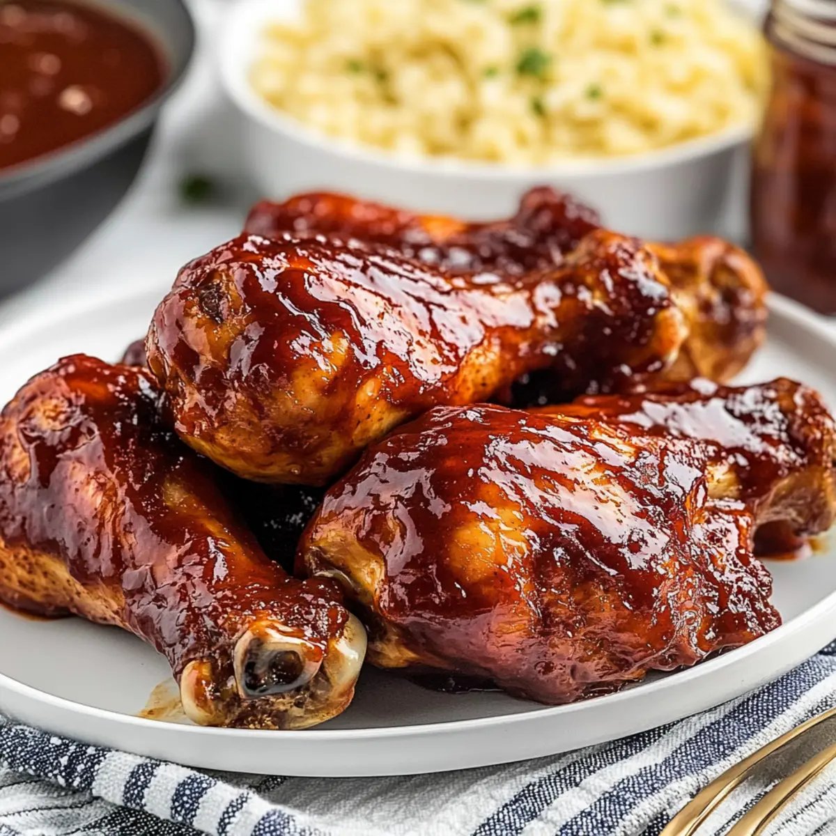 Barbecue Chicken Drumsticks