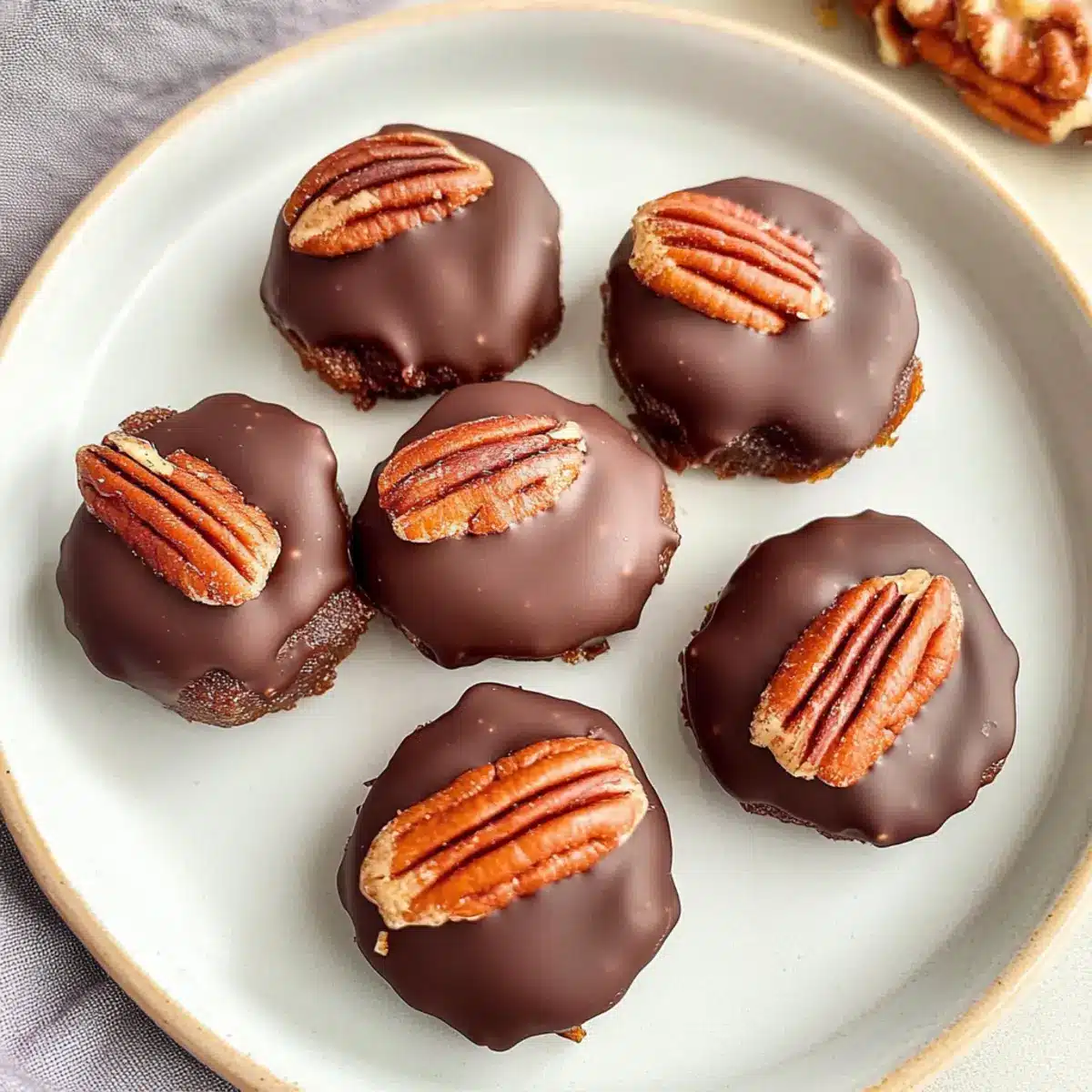 No-bake Pecan Pie Bites