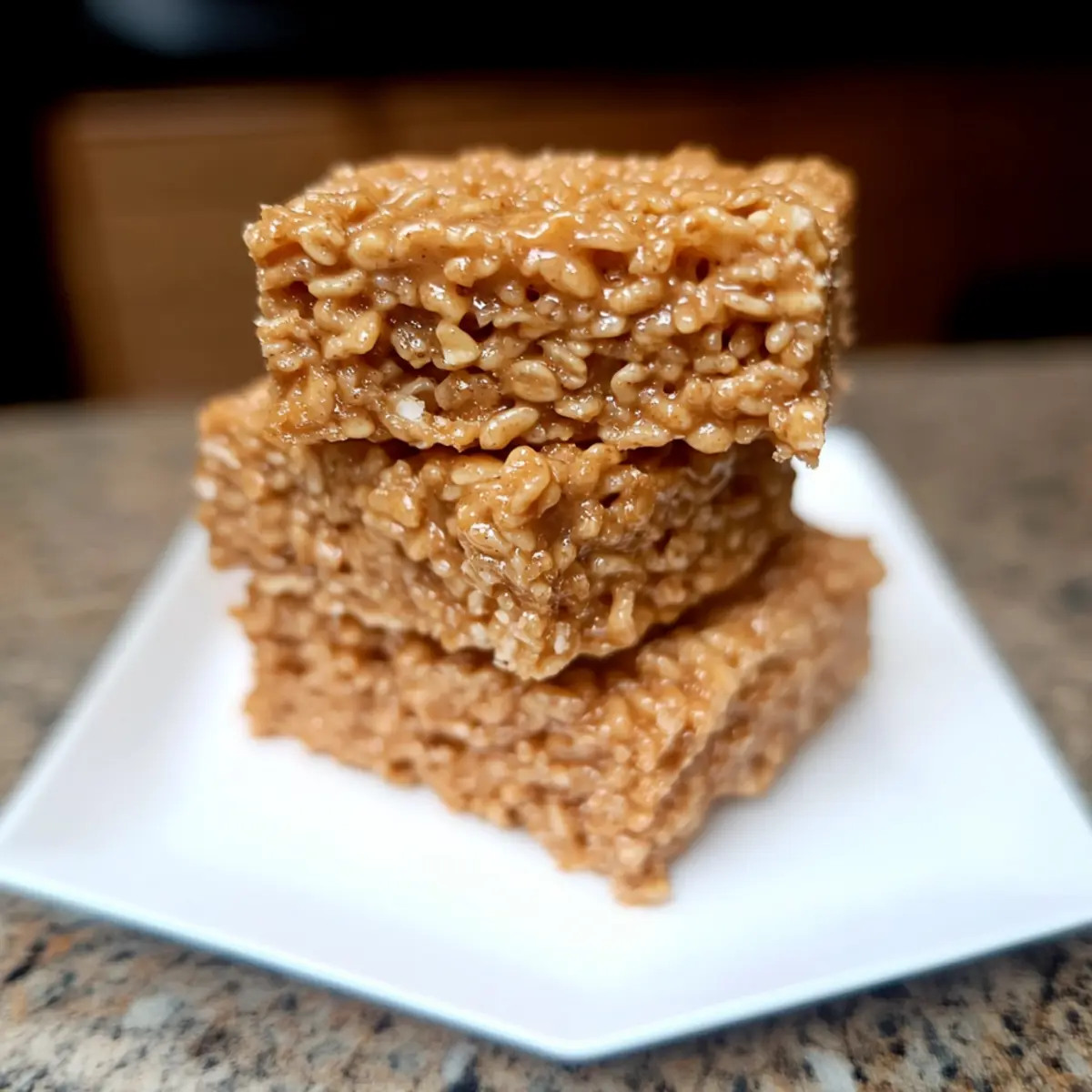 Marshmallow-Free Rice Krispies Treats