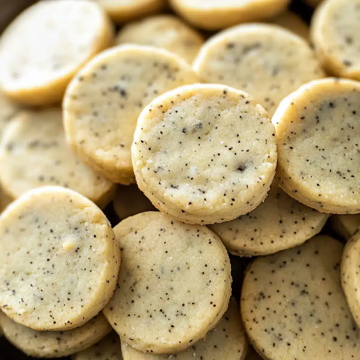 Earl Grey Shortbread Cookies