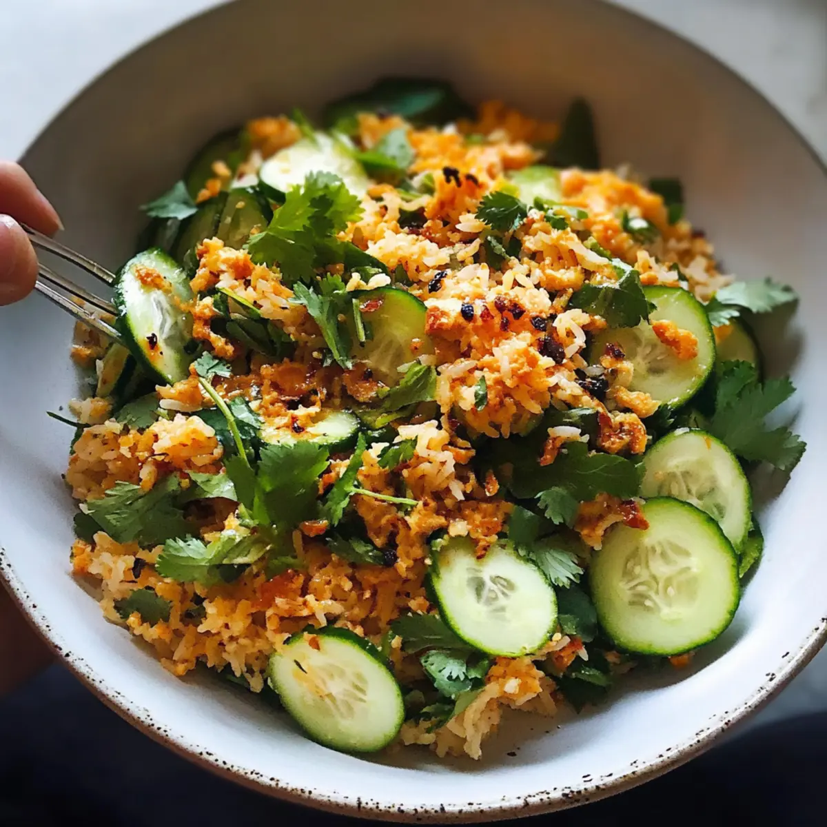 Crispy Rice Salad