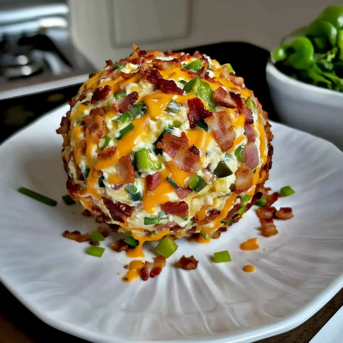 Jalapeno Popper Cheese Ball