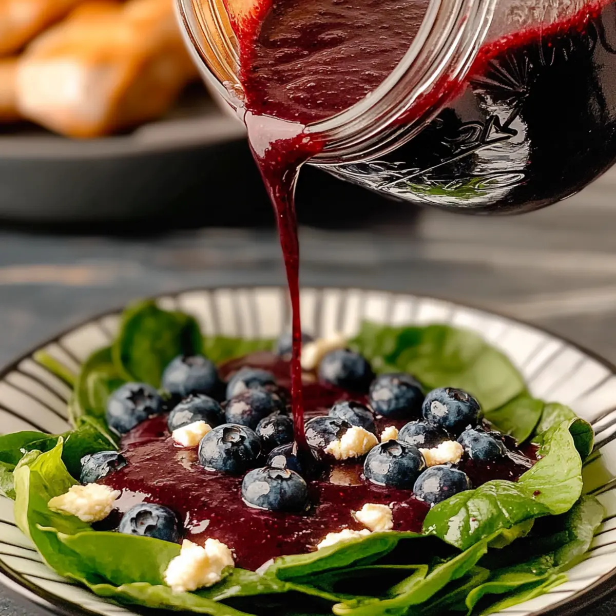Fresh Blueberry Vinaigrette