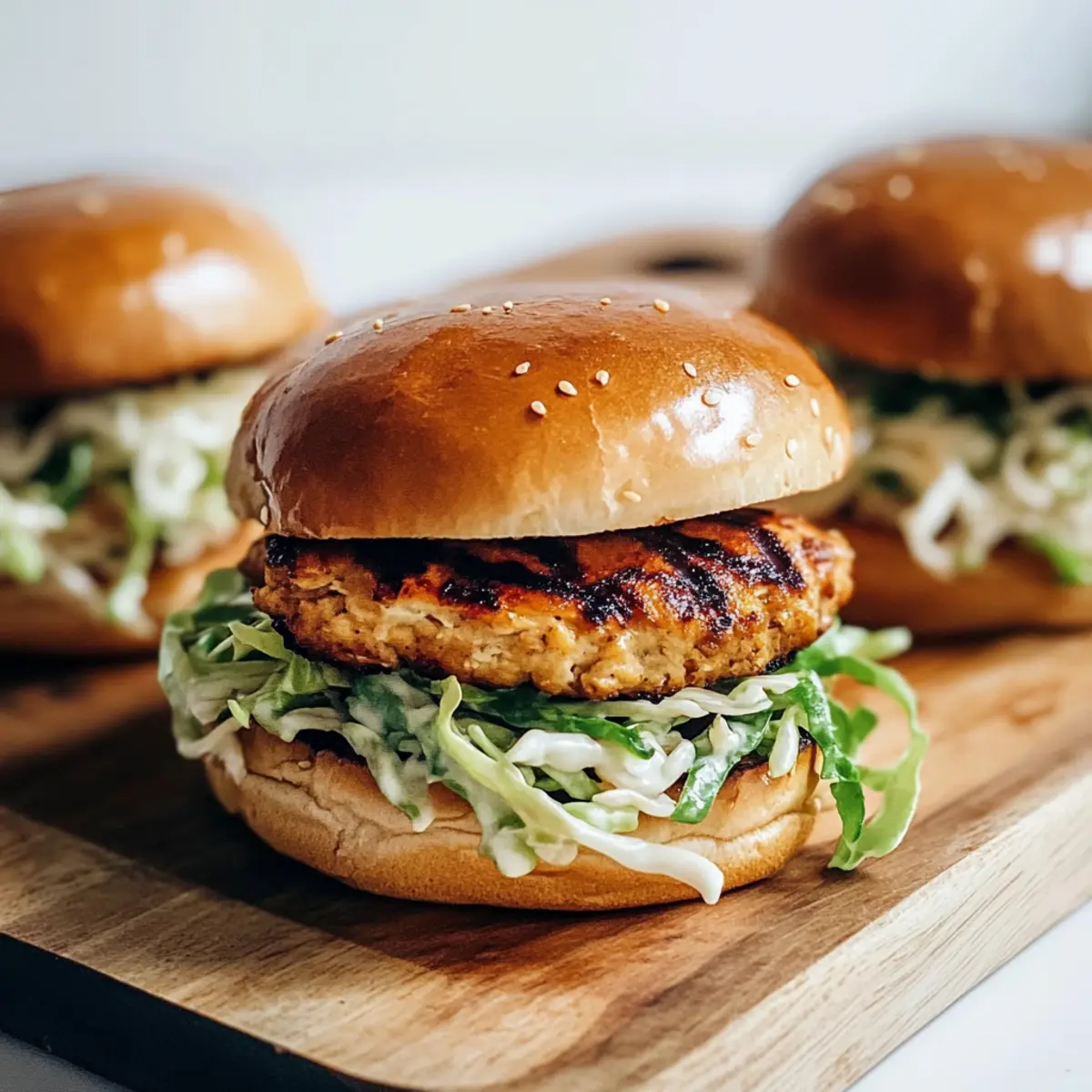 Chicken Teriyaki Burgers