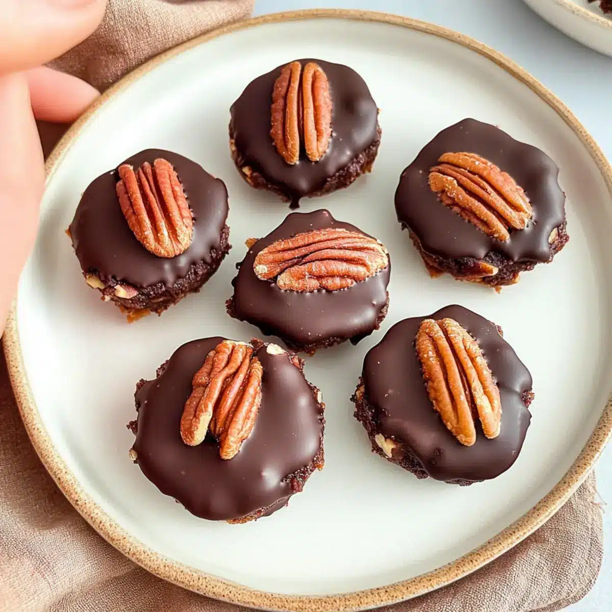 No-bake Pecan Pie Bites