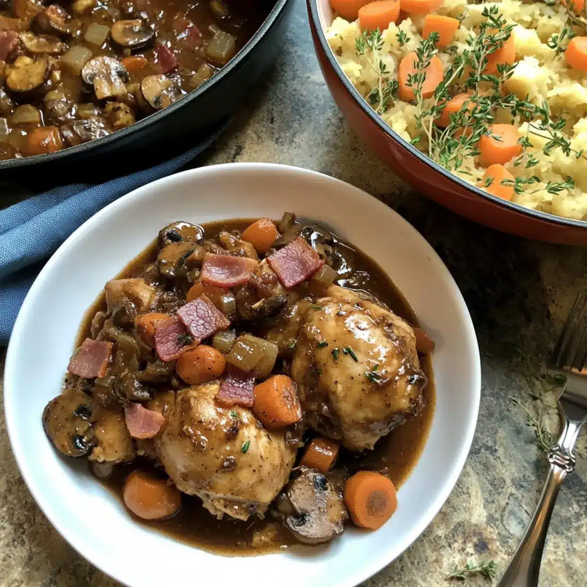 Julia Child's Coq au Vin Chef's Recipe