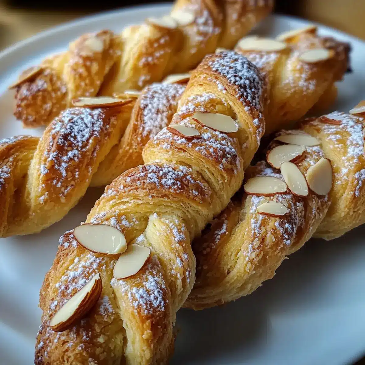 Ricotta Almond Biscuit Twists