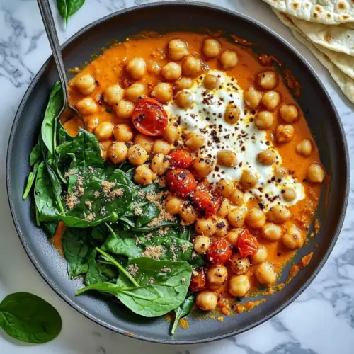Harissa Chickpeas Recipe
