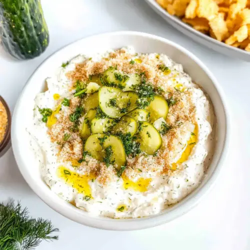 Fried Pickle Dip with Ranch