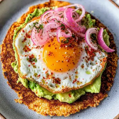 Crispy Feta Fried Eggs