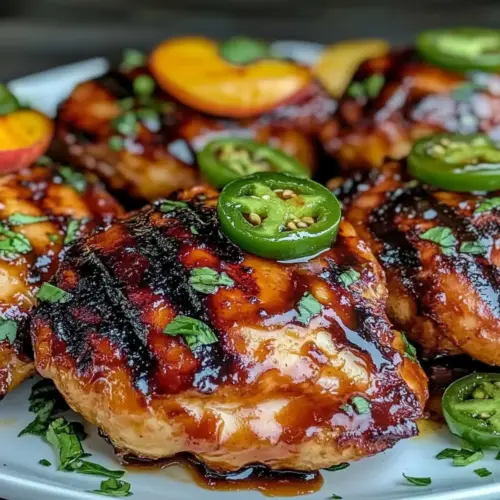 Jalapeno Peach Chicken Recipe