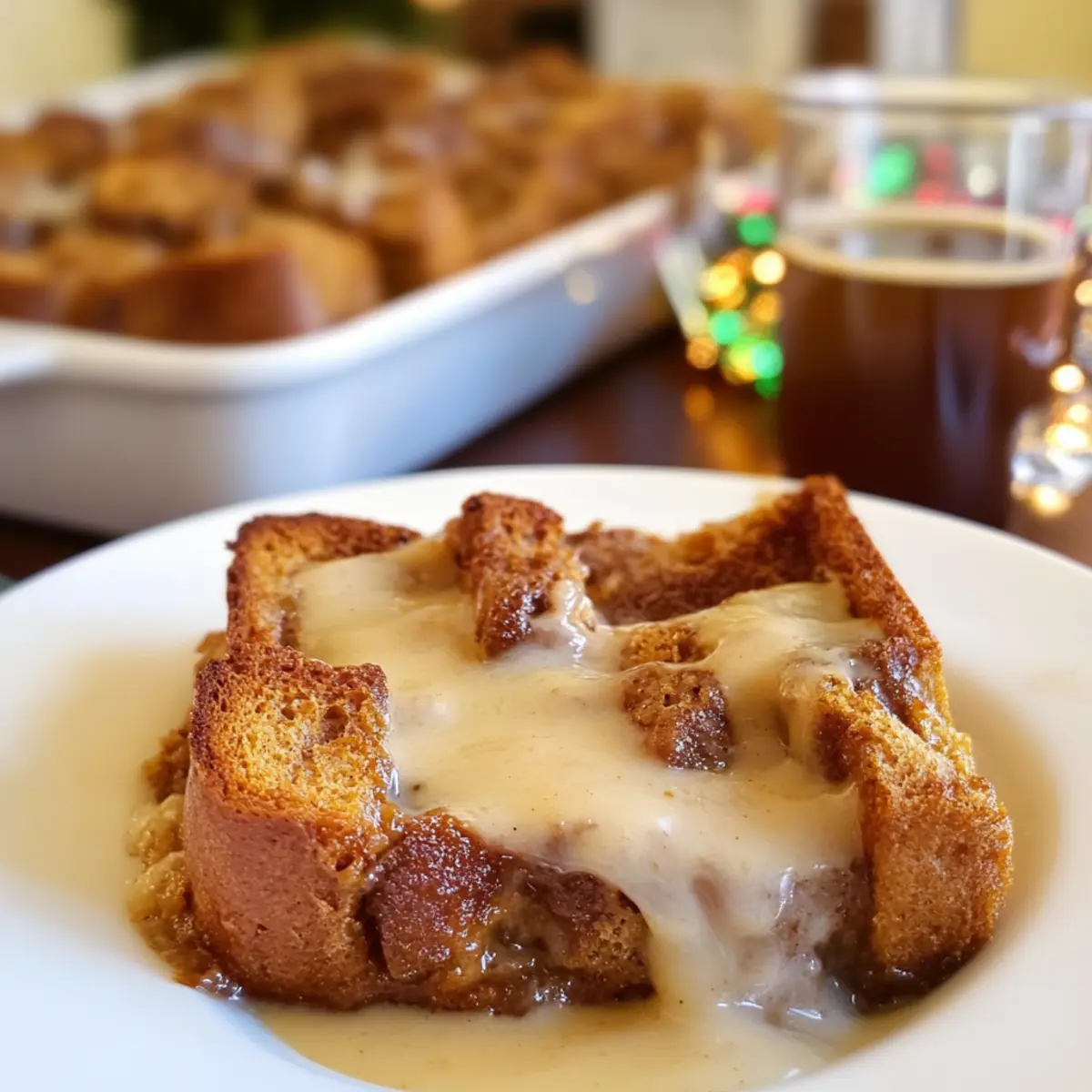 Gingerbread French Toast Bake