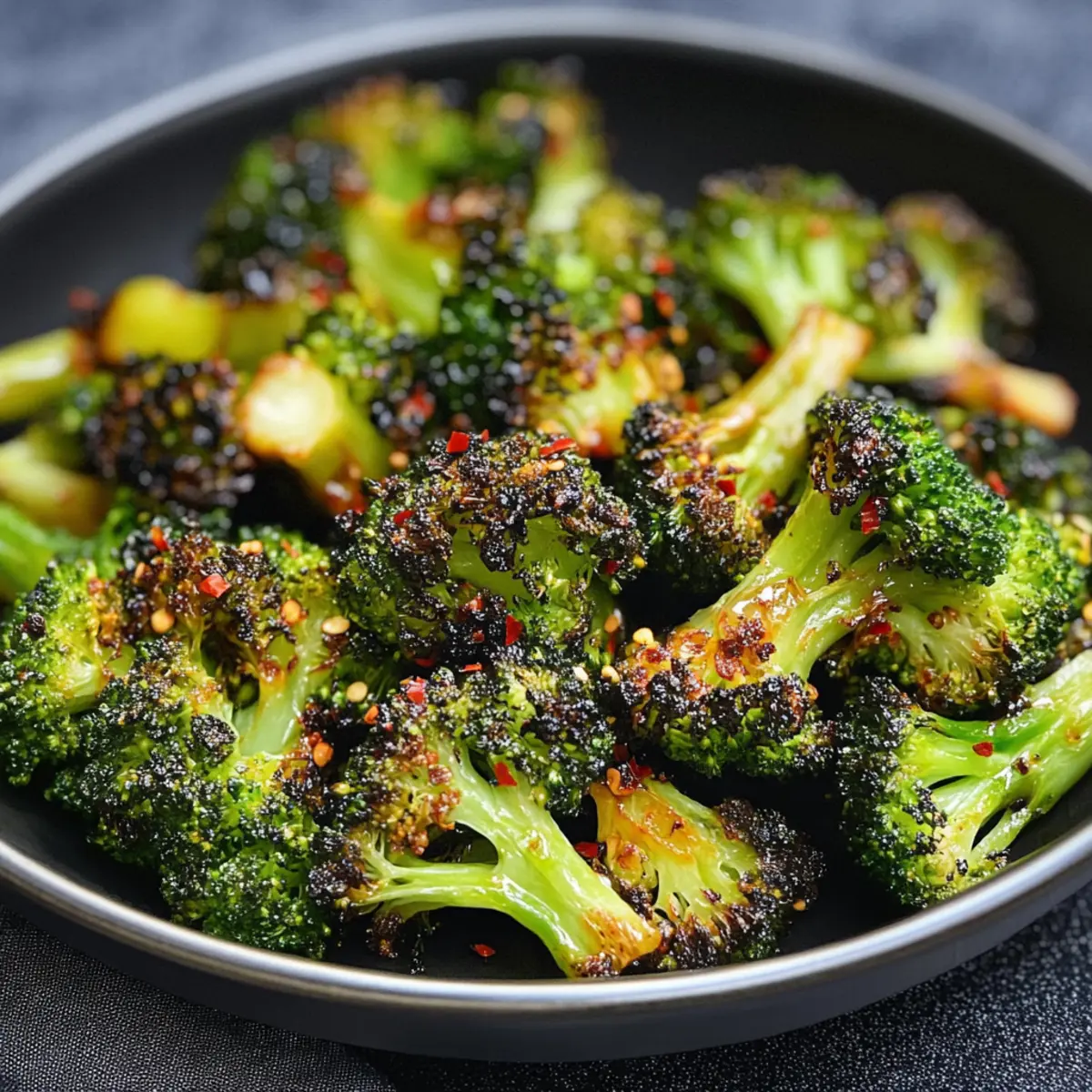 Roasted broccoli recipe