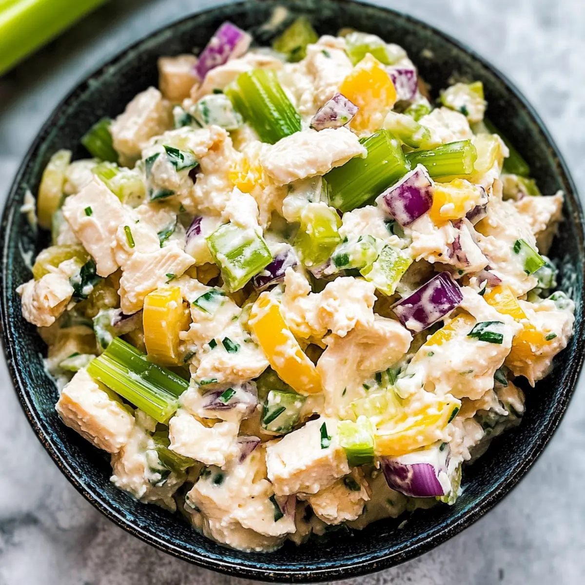 Cottage Cheese Chicken Salad