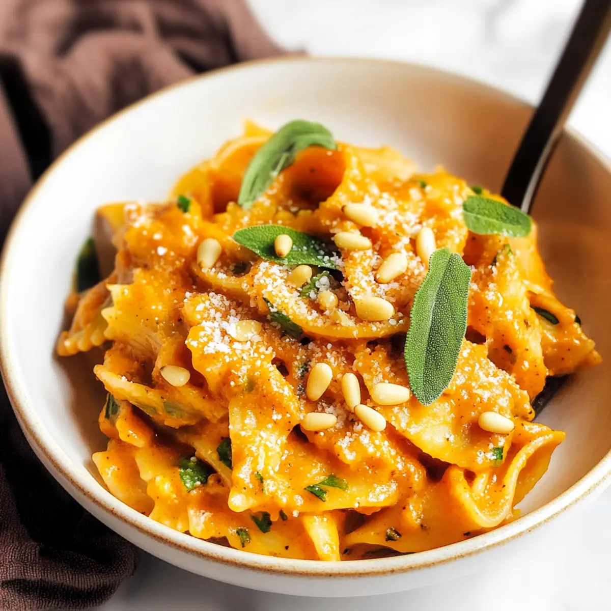Vegan Pumpkin Pasta