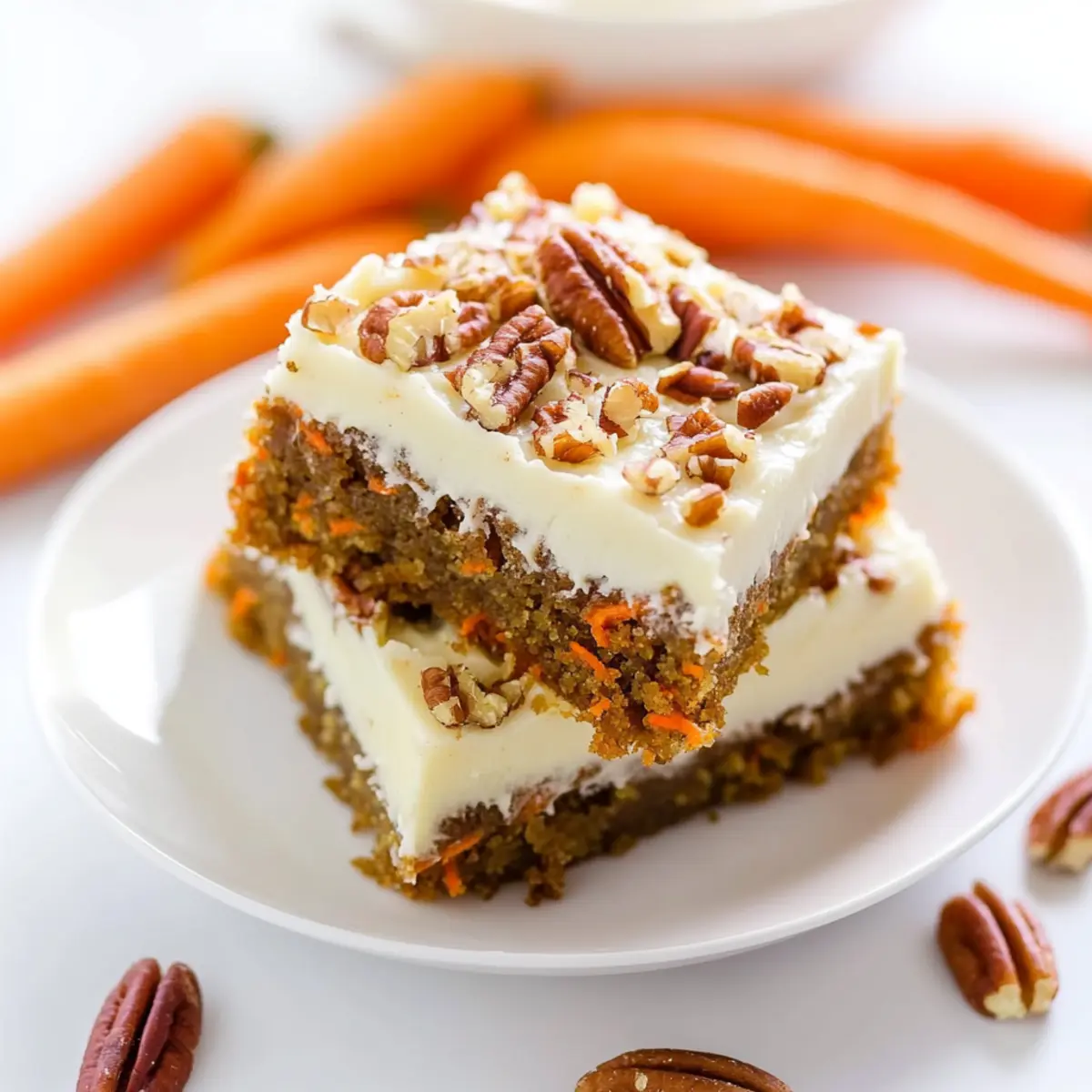 Carrot Cake Blondies