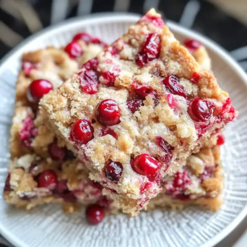 Spice Cranberry Cake