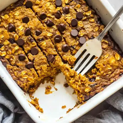 Pumpkin Baked Oatmeal